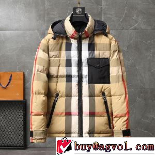 リバーシブル仕様 機能性も備えたアイテム バーバリー BURBERRY フードづき バーバリーコピー 2026秋冬 チェック柄 ポケットづき 何にでも合わせ易く格好良く決まる ライトダウンジャケット