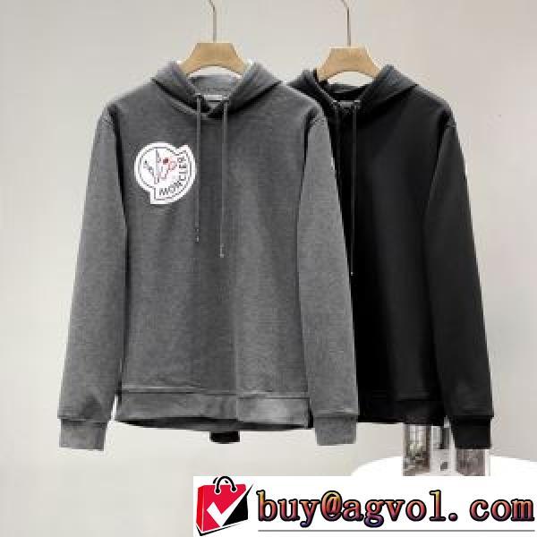 2026秋冬 モンクレール MONCLER 存在感のある ジップパーカー パーカー 程よい厚み モンクレールブランドコピー 2色可選 。