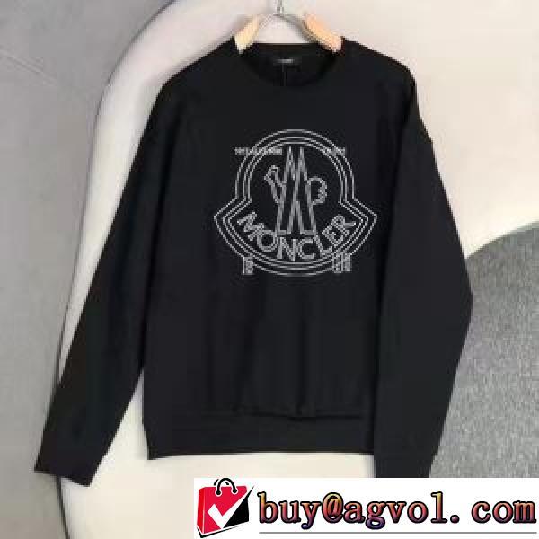 2026秋冬 ジップパーカー モンクレールコピーブランド 高級感ある プルオーバーパーカー モンクレール MONCLER リブ付 厚手の生地 2色可選