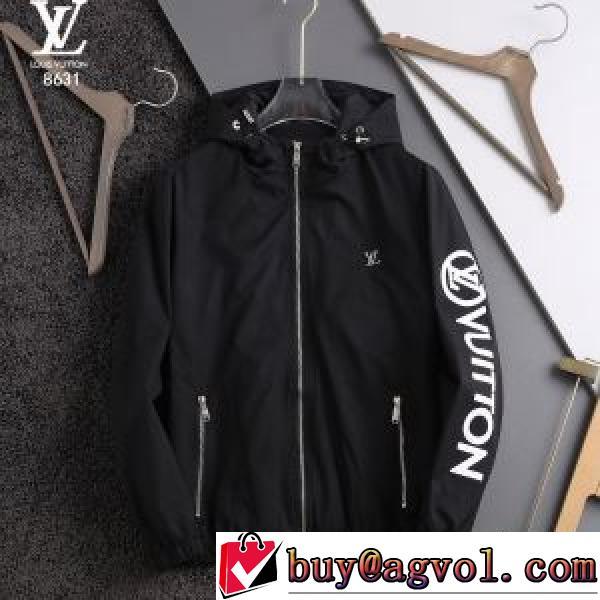 2色可選 ブルゾン ジャケット 2026秋冬 ルイ ヴィトン LOUIS VUITTON フード付きコート ルイ ヴィトン偽物ブランド しっかり暖かな感じ 海外セレブ愛用