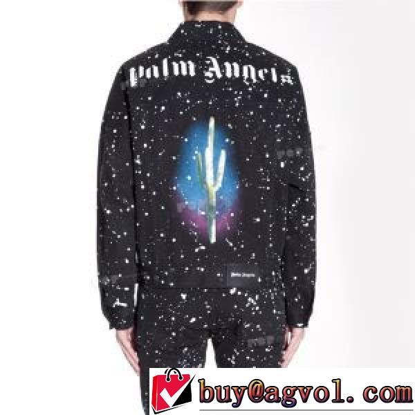海外セレブ愛用 2026秋冬 パーム・エンジェルス Palm Angels ジャケット ブルゾン 立体的な衿元 パーム エンジェルス スーパーコピー スナップ止め仕様 高級感漂わせる