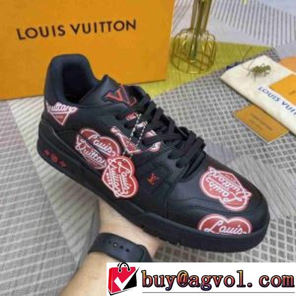 ルイ ヴィトン LOUIS VUITTON 極上シューズ スニーカー 2026新作 オリジナル 早くも完売している ルイ ヴィトンスーパーコピー 激安 2色可選