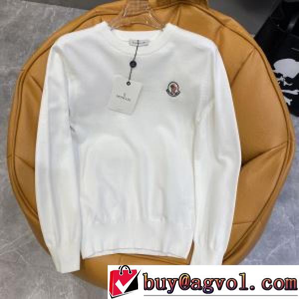 2026新作 モンクレール MONCLER 最安値に挑戦 モンクレールブランド コピー 4色可選 ニットウェア 幅広いジャンル おしゃれさ抜群パーカ カラバリ
