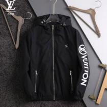 2色可選 ブルゾン ジャケット 2026秋冬 ルイ ヴィトン LOUIS VUITTON フード付きコート ルイ ヴィトン偽物ブランド しっかり暖かな感じ 海外セレブ愛用