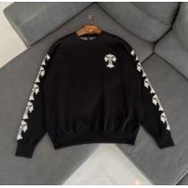 落ち着いた質感 クロムハーツコピー 存在感のある クロムハーツ CHROME HEARTS リブ付 秋の定番 セーター 2025秋冬 ニットパーカー