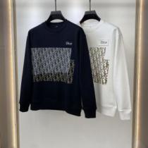 シンプルなデザイン 2色可選 2026秋冬 ディオールブランド 偽物 通販 プリントパーカ ディオール DIOR プルオーバーパーカー 芸能人に愛用者続出