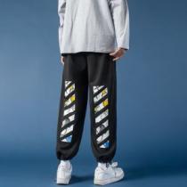 上品に着こなせ 2026秋冬 Off-White オフホワイト スエットパンツ オフホワイトコピーブランド シンプル 絶大な人気を誇る 2色可選