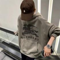 厚手の生地 スタイリッシュ バーバリーコピー ブランド 秋のお出かけに最適 パーカー 2色可選 バーバリー BURBERRY 2026秋冬