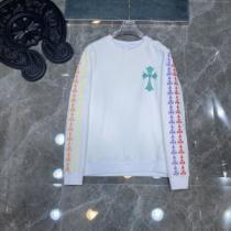 おしゃれに絶大な人気の 2026秋冬 クロムハーツコピー 秋の定番 クロムハーツ CHROME HEARTS プリントパーカ 2色可選 プルオーバーパーカー