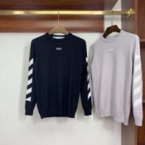 ハリのある オフホワイトスーパーコピー 激安 2025早春 Off-White オフホワイト ニットウェア 春先まで使える 先行販売 2色可選