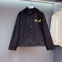 フェンディコピーブランド 2025早春 FENDI ブルゾン ジャケット プリント柄 スナップ止め仕様 上質 コスパ最高のプライス