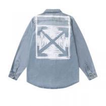 機能性も備えたアイテム 楽に着用出来る 2026新作 Off-White オフホワイト デニムジャケット オフホワイトブランド 偽物 通販 飽きのこないデザイン