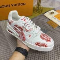 ルイ ヴィトン LOUIS VUITTON 極上シューズ スニーカー 2026新作 オリジナル 早くも完売している ルイ ヴィトンスーパーコピー 激安 2色可選
