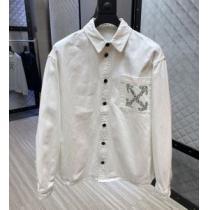 おしゃれな装い 洗練コート 2025新作 オフホワイトスーパーコピー 上品に着こなせ Off-White オフホワイト デニムジャケット 