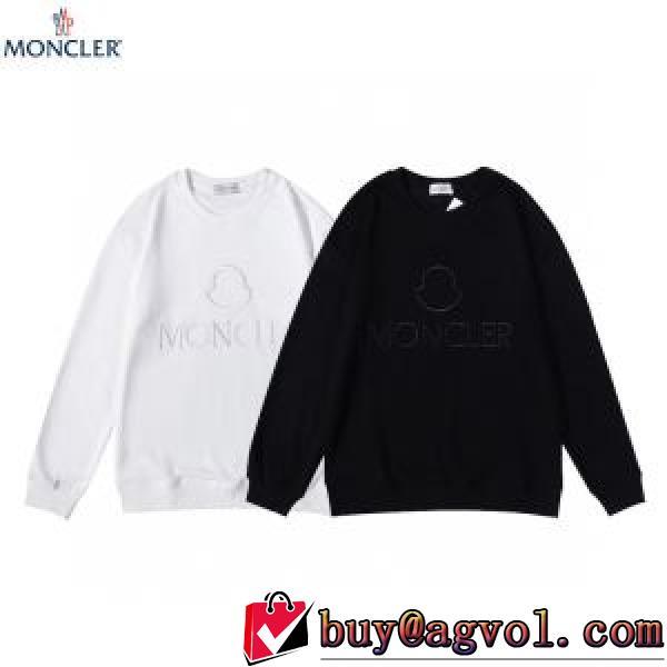 2色可選 お洒落に魅せる モンクレールスーパーコピー 激安 MONCLER 2026秋冬 プルオーバーパーカー 男女兼用パーカー ルームウェア