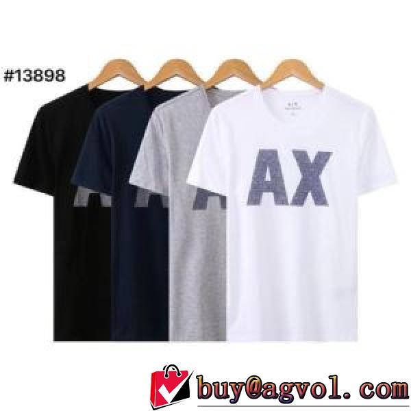 2026新作 アルマーニ ARMANI 半袖Tシャツ 通気性に優れた アルマーニブランド コピー 限量販売 4色可選 好評でした しわになりにくい