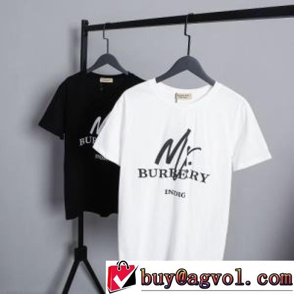 2026新作 バーバリー BURBERRY 半袖Tシャツ 流行に関係なく長年愛用できる バーバリーブランド コピー 柔らかな質感 柔らかい手触り 2色可選