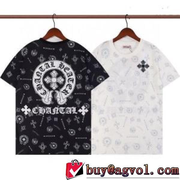 2026新作 クロムハーツ CHROME HEARTS 半袖Tシャツ 吸汗性に優れ オリジナル 薄手 大絶賛の履き心地! クロムハーツスーパーコピー 2色可選