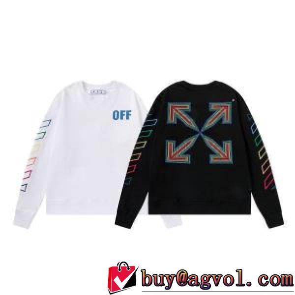 耐久性に優れ 2025新作 Off-White オフホワイト プルオーバーパーカー オフホワイトスーパーコピー ハリのある シンプルなデザイン 2色可選