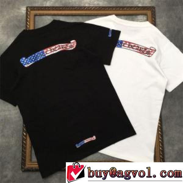 高品質 通気性に優れた 2色可選 細身のシルエット 大好評 半袖Tシャツ ラウンドネック クロムハーツスーパーコピー 激安 男女兼用 2026新作 クロムハーツ CHROME HEARTS