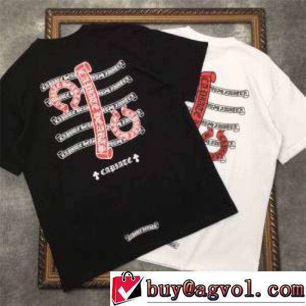 今買い◎得 2025新作 クロムハーツ ラウンドネック 半袖Tシャツ CHROME HEARTS バリエーションに富む クロムハーツスーパーコピー 2色可選 暖かみのある肌触り 通気性に優れた