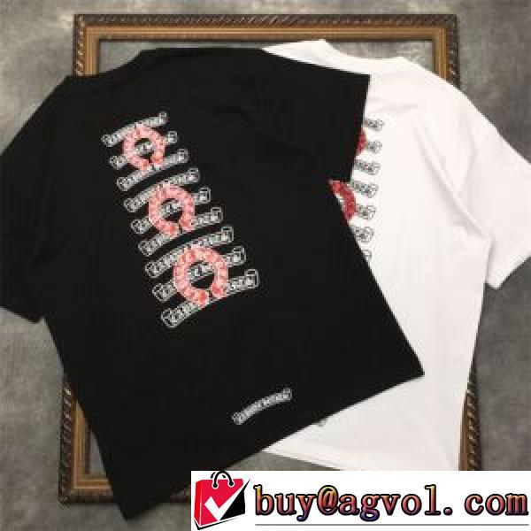 2026新作 2色可選 クロムハーツ 半袖Tシャツ モノクロ CHROME HEARTS 着心地満点 ドライ 最安値に挑戦 クロムハーツスーパーコピー