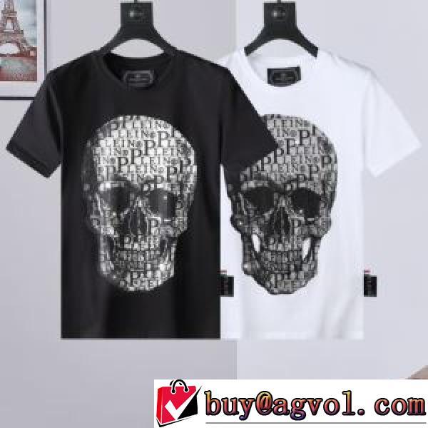 2色可選 Tシャツ フィリッププレインブランドコピー 2026新作 利便性に優れ フィリッププレイン PHILIPP PLEIN ラウンドネック 着回し度抜群