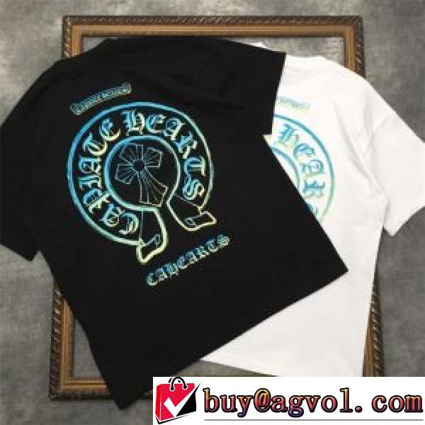 レジャー 半袖Tシャツ 頑丈な素材 クロムハーツスーパーコピー 快適な着心地 2026新作 クロムハーツ CHROME HEARTS 耐久性のある 2色可選