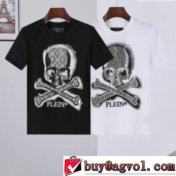 フィリッププレイン PHILIPP PLEIN ファション性の高い Tシャツ 2色可選 フィリッププレイン偽物ブランド 2026新作 カッコいい印象を付ける