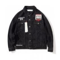 オフホワイトコピー 堪能できるコート 2026新作 Off-White オフホワイト デニムジャケット 早くも完売している 人目を惹くデザイン