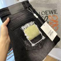 2026新作 履き心地バツグン デニムパンツ ジバンシー GIVENCHY ユーズド加工 ジバンシィブランド コピー 伸縮性のある 海外セレブ愛用