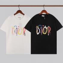 お洒落に魅せる ディオールスーパーコピー 2026新作 2色可選 半袖Tシャツ ディオール DIOR プリント カジュアル クールビズ