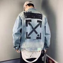 オフホワイトコピー 2026新作 Off-White オフホワイト デニムジャケット 飽きのこないデザインシックスタイルに活躍 おしゃれな装い
