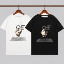 オフホワイトブランドスーパーコピー 海外限定ライン しわになりにくい 柔らかい手触り 半袖Tシャツ 2色可選 Off-White オフホワイト 2025新作
