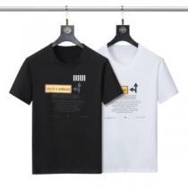 2色可選 高級感ある プリント レジャー 半袖Tシャツ ドルチェ ガッバーナコピー 2026新作 収縮性のある 綿/コットン 吸汗速乾 ドルチェ＆ガッバーナ Dolce&Gabbana