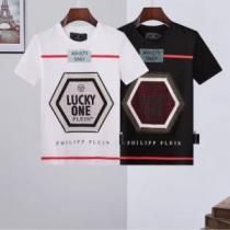 長く愛用できる 2026新作 フィリッププレインスーパーコピー 代引 半袖Tシャツ 使い勝手抜群 2色可選 フィリッププレイン PHILIPP PLEIN 縦には伸びにくい