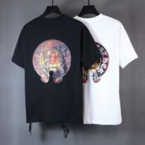 超目玉 男女兼用 レジャー 半袖Tシャツ 柔らかい手触り 2色可選 快適な着心地 2026新作 クロムハーツスーパーコピー