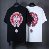 クロムハーツスーパーコピー 2026新作 2色可選 レジャー 半袖Tシャツ 上品上質 クールビズ 優しいフィット感 吸汗速乾