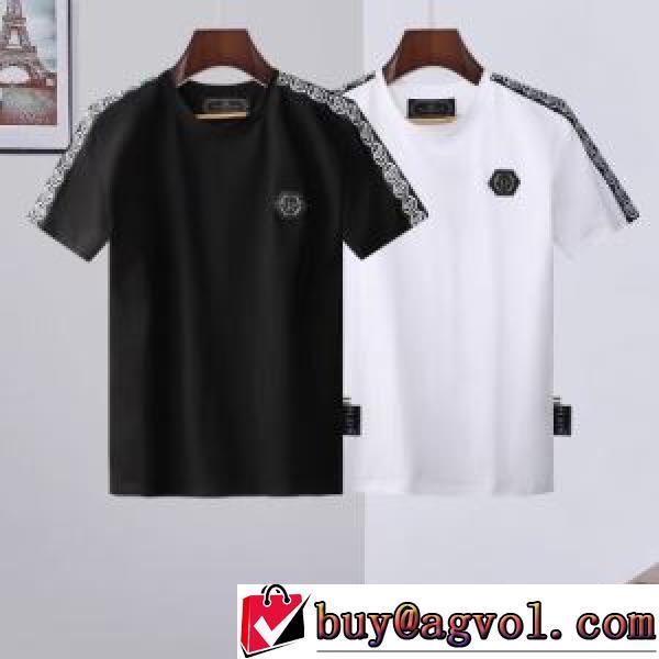 魅力ファッション 2色可選 Tシャツ 体の運動機能を助け フィリッププレインブランド コピー 快適な着心地 2026新作