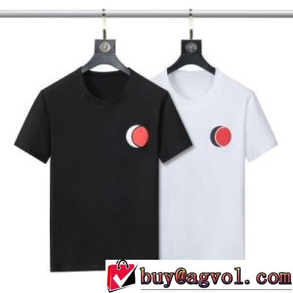 高級感ある 快適 2025新作 バーバリー偽物ブランド 半袖Tシャツ 2色可選 ラックスした雰囲気 プリント 自分らしいスタイリング