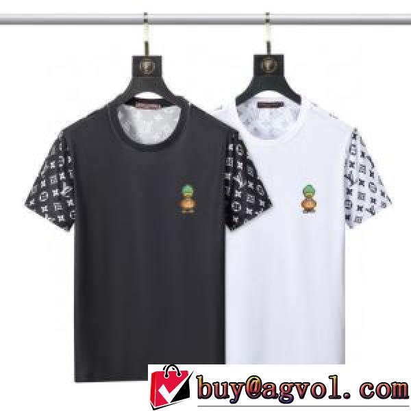 2色可選 レジャー 半袖Tシャツ カジュアル 消臭抗菌効果がある 通気性に優れた ルイ ヴィトンスーパーコピー 激安 2025新作