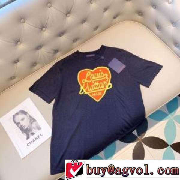 オリジナル 男女兼用 ルイ ヴィトンコピー 刺繍加工 半袖Tシャツ 2026新作 通気性に優れた 着心地満点