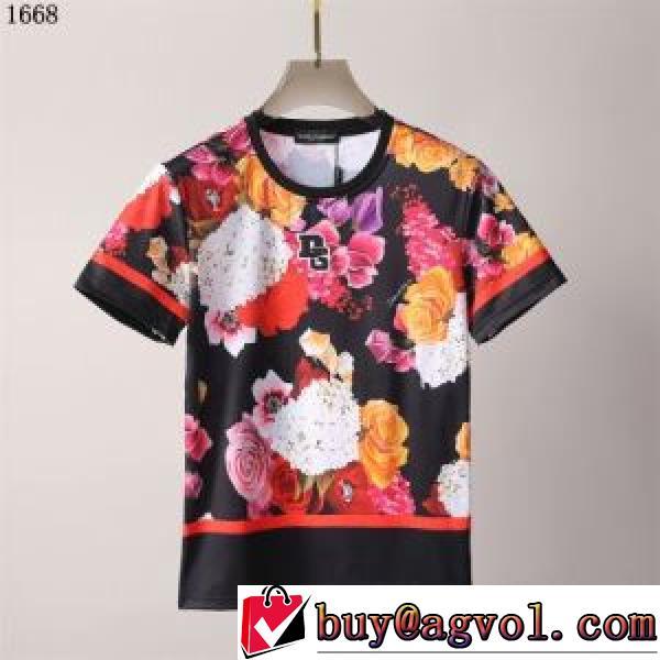 2026新作 ドルチェ&ガッバーナブランドスーパーコピー 半袖Tシャツ 人気ブランド プリント バリエーションに富む カジュアル