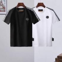 魅力ファッション 2色可選 Tシャツ 体の運動機能を助け フィリッププレインブランド コピー 快適な着心地 2026新作