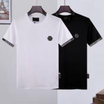 オリジナル 2026新作 フィリッププレインスーパーコピー 豊富なサイズ 使い勝手抜群 半袖Tシャツ 2色可選