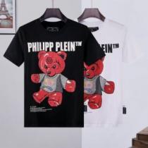 スタイリッシュな印象 2026新作 希少価値大！ラウンドネック Tシャツ 乾きやすい 2色可選 フィリッププレインコピー