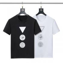 流行に関係なく長年愛用できる 2026新作 バーバリーコピー 半袖Tシャツ ブランド 魅力ファッション 2色可選 デザイン性の高い プリント