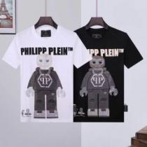 レジャー 2026新作 半袖Tシャツ 2色可選 上品に着こなせ フィリッププレインブランド 偽物 通販 しわになりにくい 使い勝手抜群