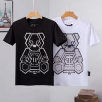 フィリッププレインスーパーコピー 激安 オリジナル 2026新作 Tシャツ 実用性に溢れるアイテム 2色可選 細身のシルエット