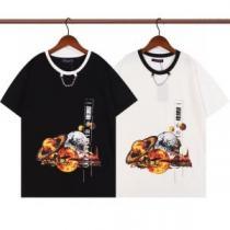 2026新作 半袖Tシャツ 存在感のある プリント オリジナル 2色可選 通気性に優れた ルイ ヴィトンスーパーコピー
